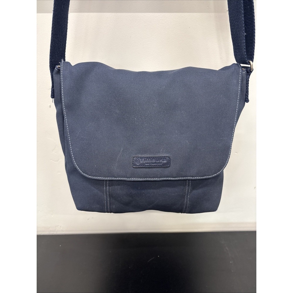 TIMBUK2‎ Classic Metro Blue Crossbody Messenger Bag EUC 90's Preppy Academia